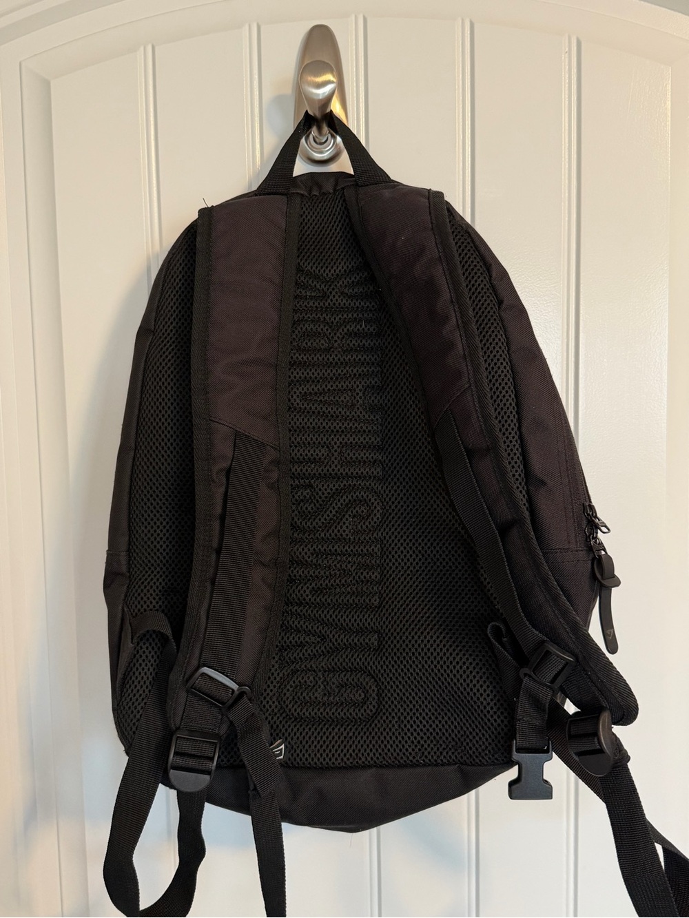 Gymshark Black Minimalist Backpack with White Logo - Picture 4 of 7